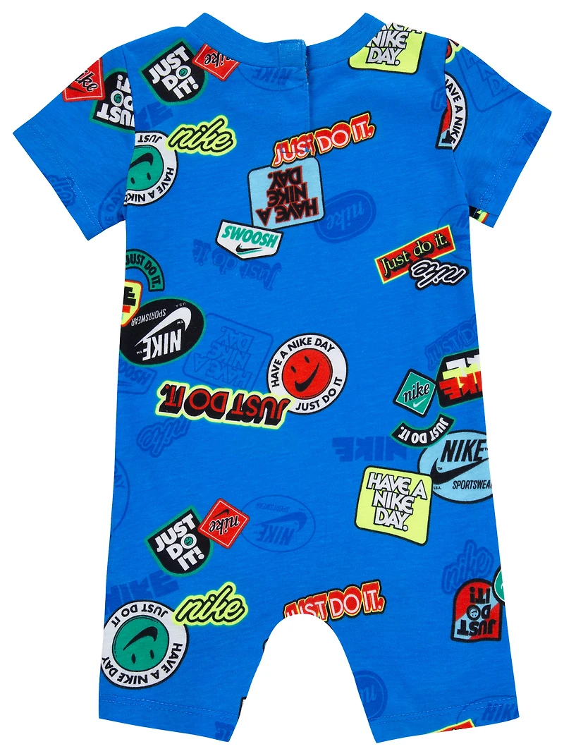Nike NSW Printed Romper T-Shirt - Boys' Infant