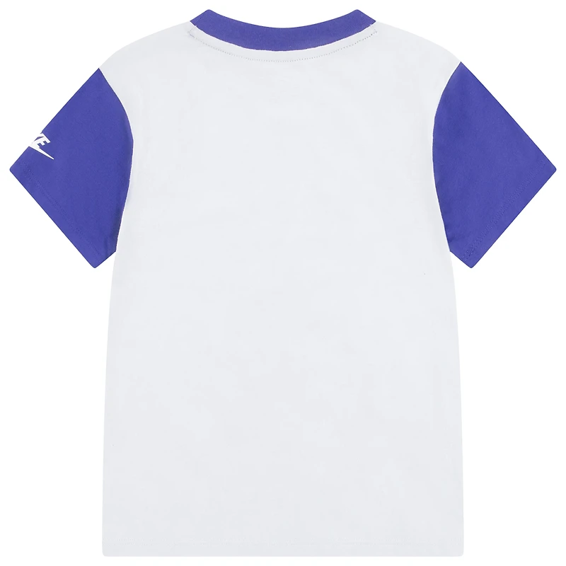 Nike Girls Boxy Short Sleeve Dress - Girls' Toddler Grey/Grey