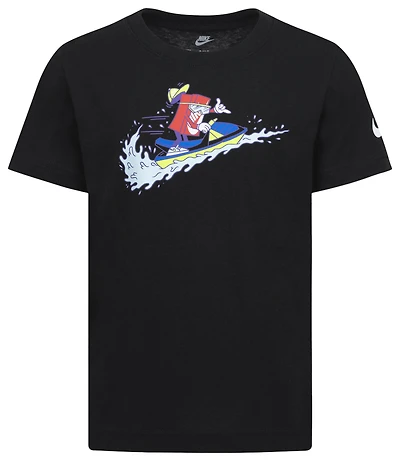 Nike Boys Nike Seasonal Boxy T-Shirt - Boys' Preschool Black/Multi Size 4
