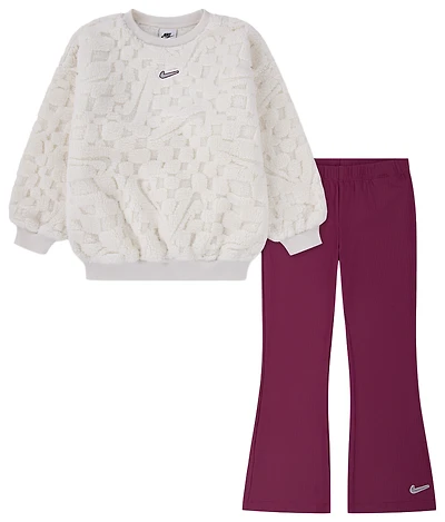 Nike Cozy Flare Leg Pants Set - Girls' Toddler