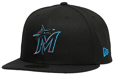 New Era Marlins 59Fifty Authentic Cap - Adult