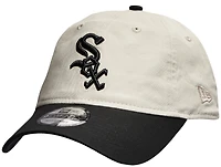 New Era White Sox 9Twenty Adjustable Stone Cap - Adult