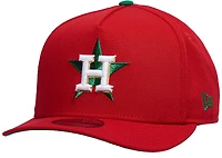 New Era Astros 950 A Frame 45 Years Curve Cap - Men's
