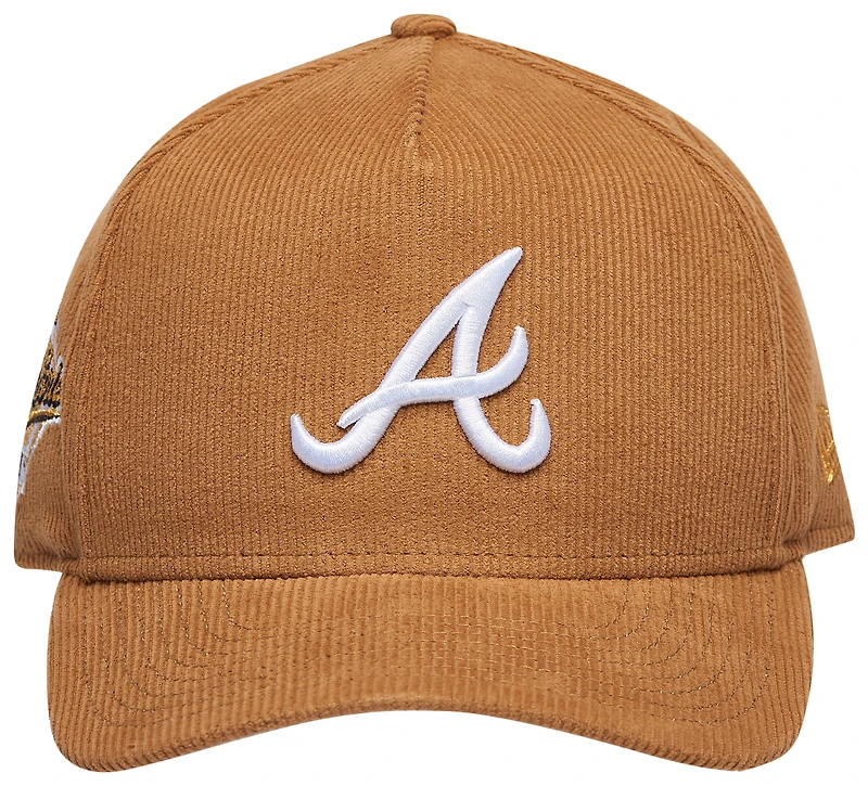 New Era Braves 950 A Frame 1995 World Series Curve Cap - Men's