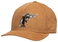 New Era Marlins 950 A Frame 10th Anniversary Curve Cap - Men's