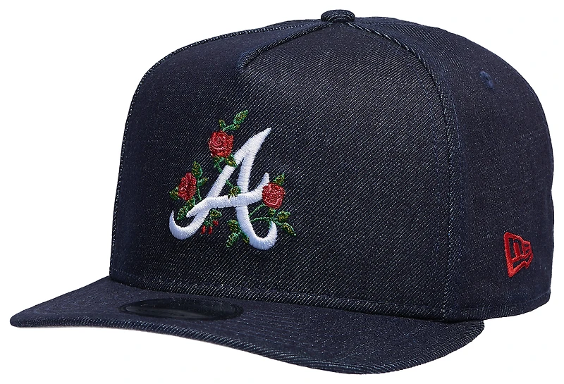 New Era Braves 9Fifty A-Frame Curve 40th Cap - Men's