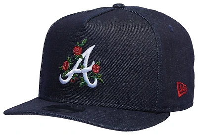 New Era Braves 9Fifty A-Frame Curve 40th Cap - Men's