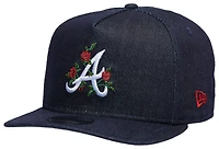 New Era Braves 9Fifty A-Frame Curve 40th Cap - Men's