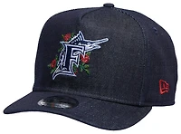 New Era Marlins 9Fifty A-Frame Curve 10th Anniv Cap - Men's