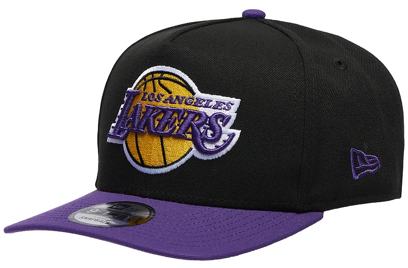 New Era Lakers 9Fifty A-Frame Curve Cap - Men's