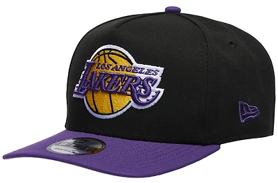 New Era Lakers 9Fifty A-Frame Curve Cap - Men's