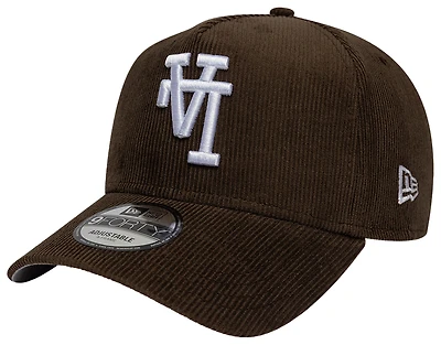 New Era Dodgers 940 A Frame Corduroy Cap - Men's