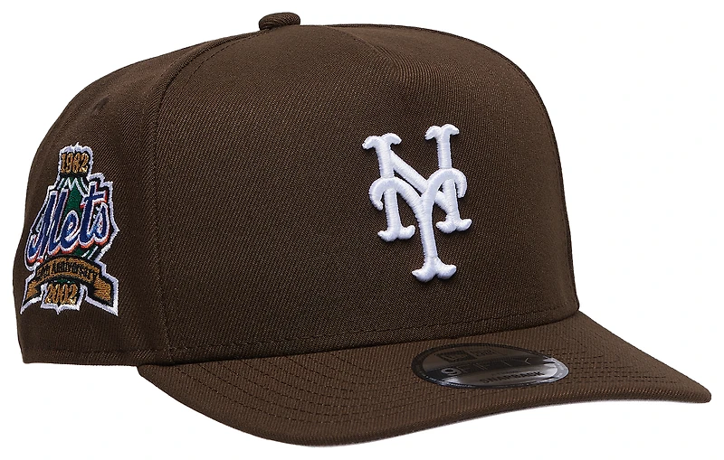 New Era Mets 950 A Frame 40th Anniversary Curved Cap - Men's