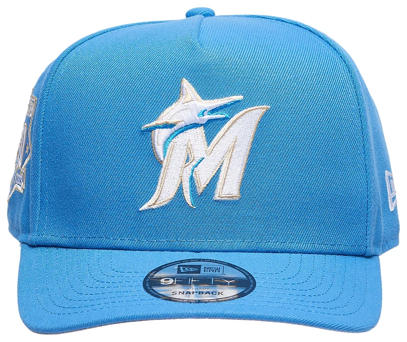 New Era Marlins 950AF Curve 30th Anniversary Cap - Men's