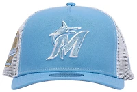 New Era Marlins 950AF Curve 25th Aniv Sky Cap - Men's