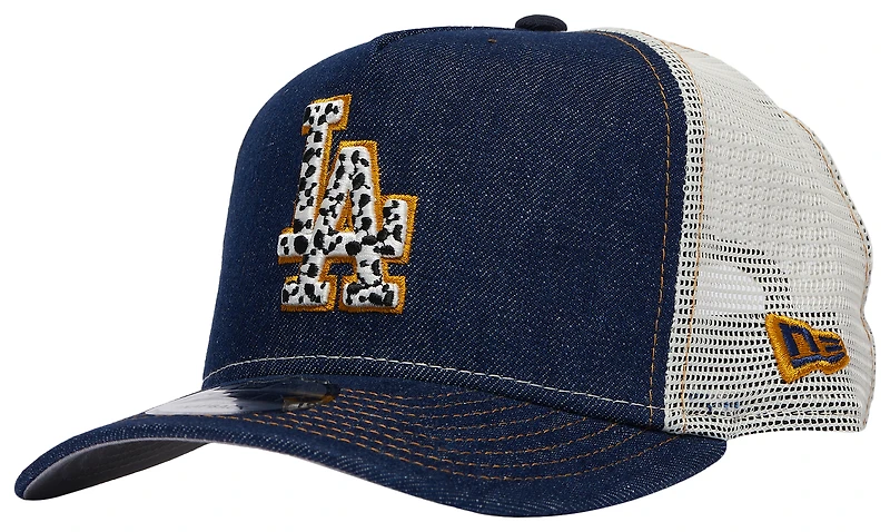 New Era Dodgers 40 LTN 9FIFTY A-Frame Curve Cap - Men's