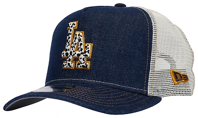 New Era Dodgers 40 LTN 9FIFTY A-Frame Curve Cap - Men's