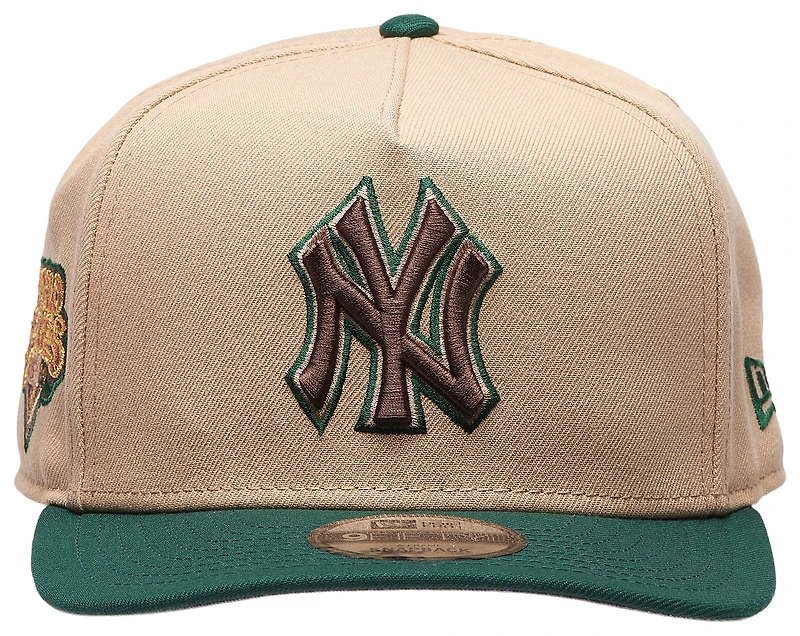 New Era Yankees 9FIFTY A-Frame Curve 09 World Series Cap - Men's