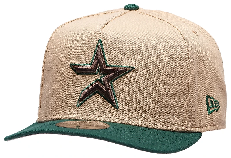 New Era Astros 9FIFTY A-Frame Curve ING Cap - Men's