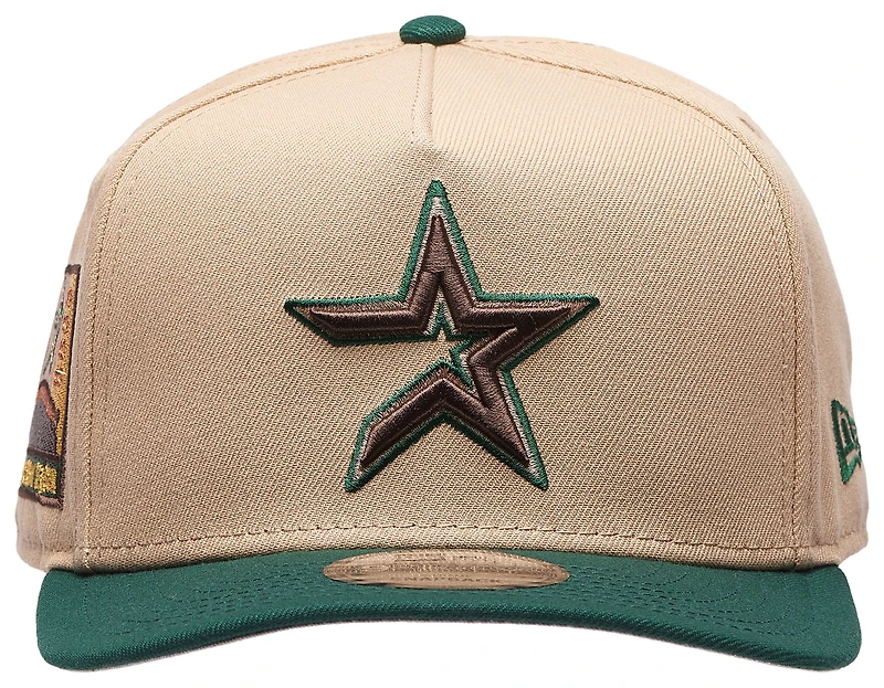 New Era Astros 9FIFTY A-Frame Curve ING Cap - Men's