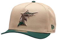 New Era Marlins 9FIFTY A-Frame Curve 10th Cap - Men's