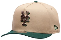 New Era Mets 9FIFTY A-Frame Curve 25th Cap - Men's