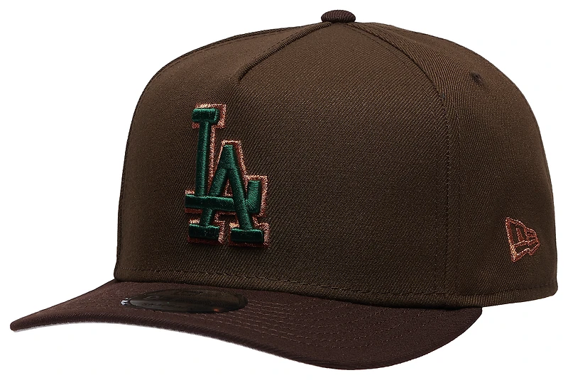 New Era Dodgers 9FIFTY A-Frame Curve 40th Cap - Men's