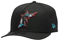 New Era Marlins 9FIFTY A-Frame Curve 03 World Series Cap - Men's