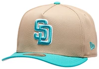 New Era Padres 9FIFTY A-Frame Curve 50th Cap - Men's