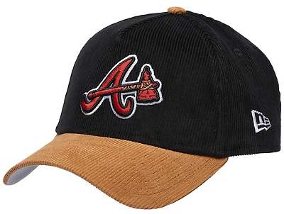 New Era Braves 940AF Cord Cap - Adult