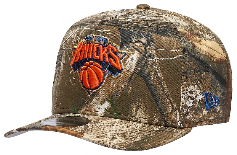 New Era Knicks 9FIFTY A Frame Curve EC RTE - Men's