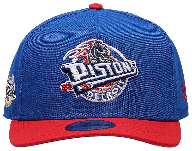 New Era Pistons 9FIFTY A Frame Curve 04 Finals - Men's