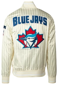 Pro Standard Blouson en satin à fines rayures MLB Toronto - Pour hommes