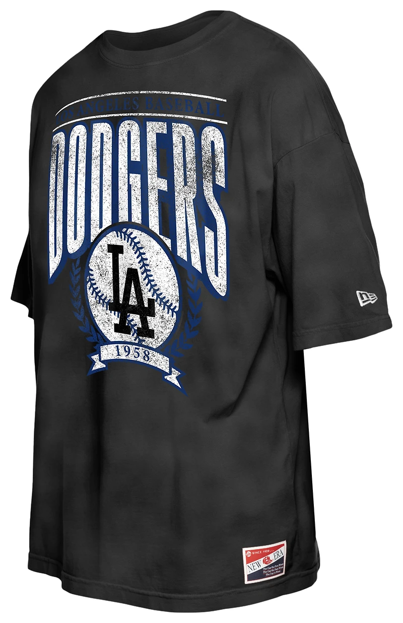 New Era Dodgers Vintage T-Shirt  - Men's