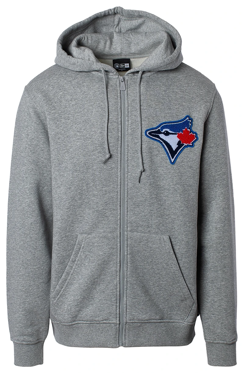 New Era Blue Jays Custom Full-Zip Hoodie  - Men's