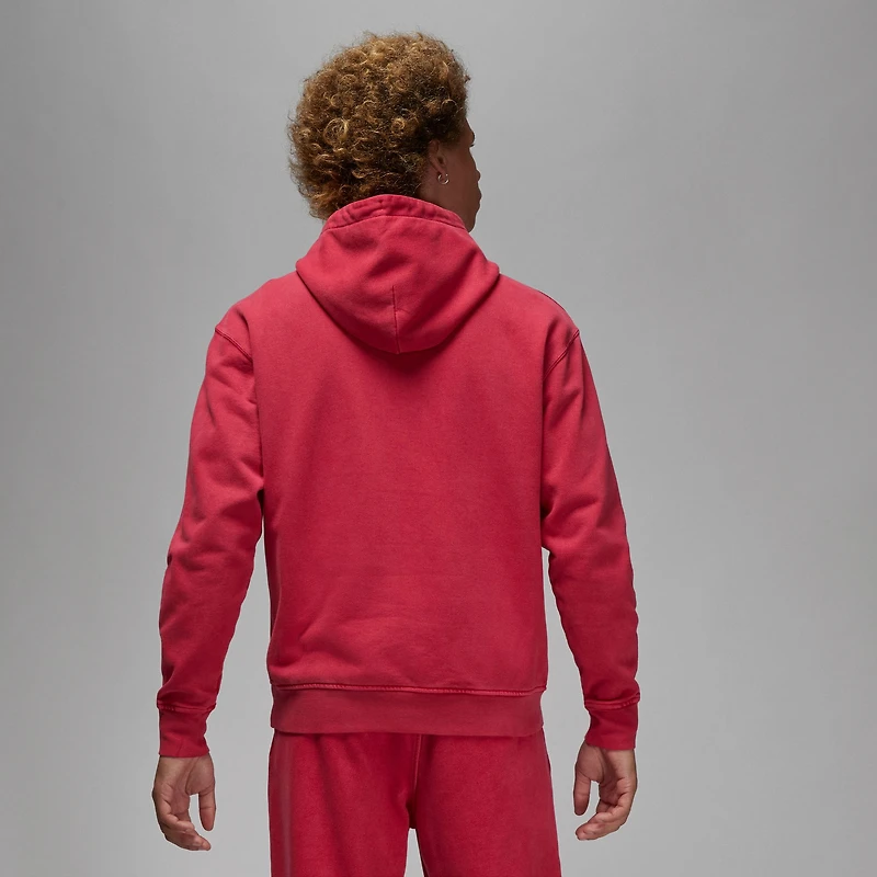 Jordan Essential Statement Wash Fleece Pullover  - Men's