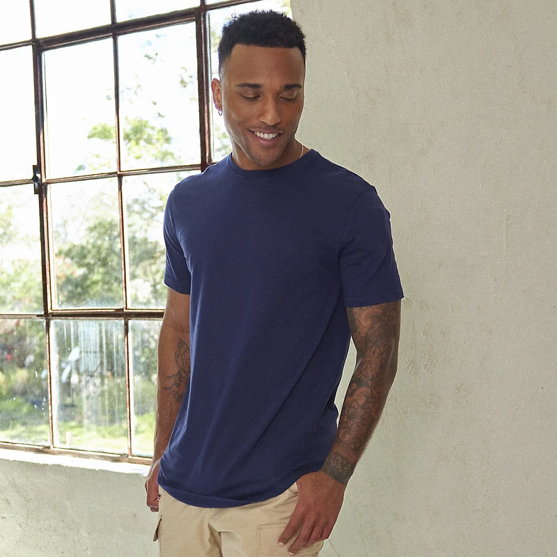 CSG Curve Hem T-Shirt