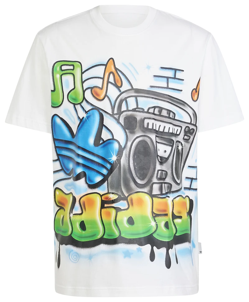 adidas Originals Street Airbrush T-Shirt  - Men's