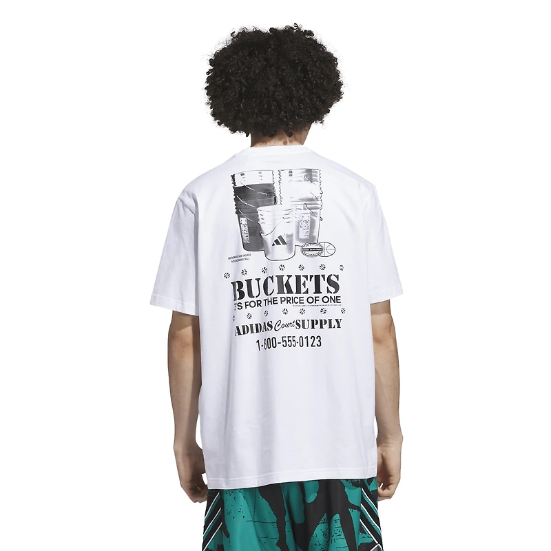 adidas Bbll Buckets T-Shirt 2  - Men's