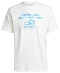 adidas Originals French Verbiage T-Shirt  - Men's