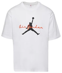 Jordan Brooklyn Essential 85 Graphic Script S/S Crew  - Men's