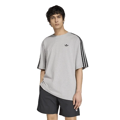 adidas 3 Stripe Oversized T-Shirt - Men's