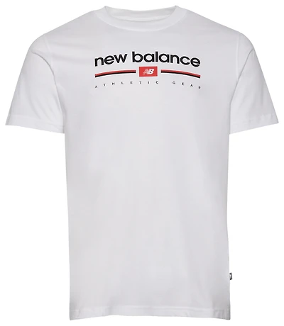 New Balance Logo Stripe T-Shirt