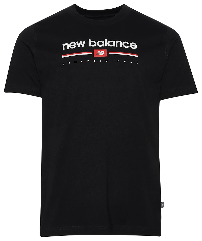 New Balance Logo Stripe T-Shirt