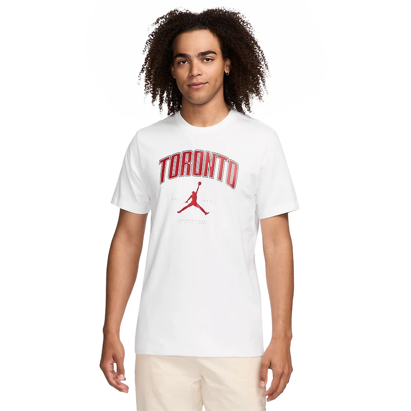 Jordan Haut à col ras du cou manches courtes Toronto City LBR - Pour hommes
