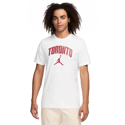 Jordan Haut à col ras du cou manches courtes Toronto City LBR - Pour hommes