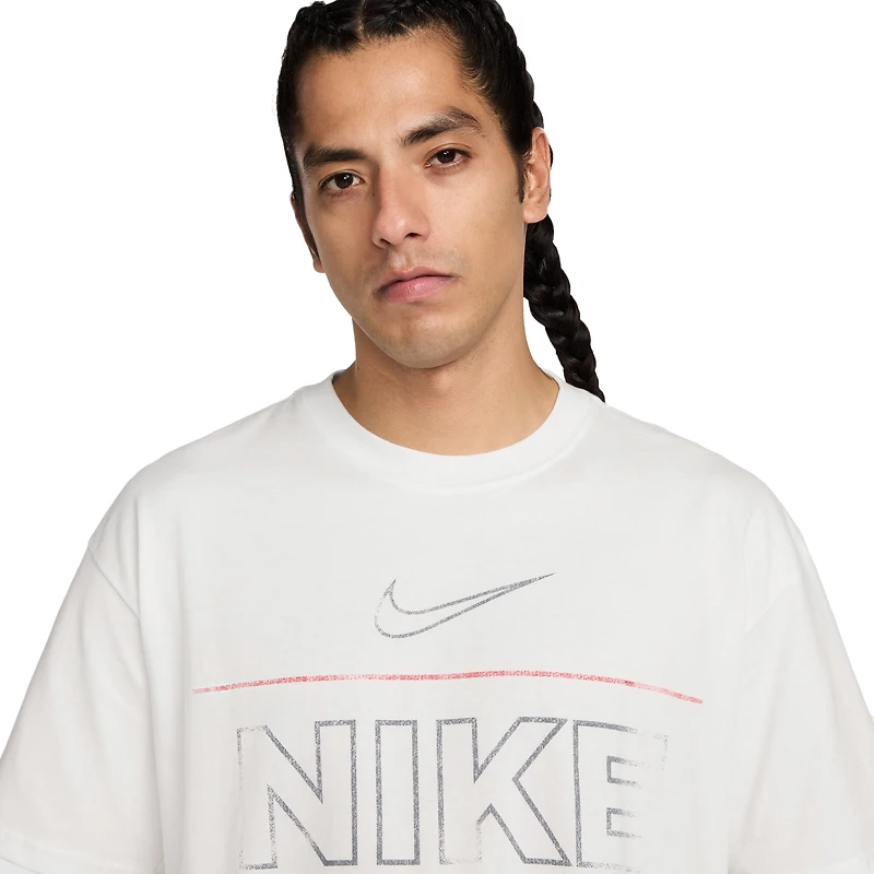 Nike T-shirt à col ras du cou trois-quarts manches courtes BC - Pour hommes