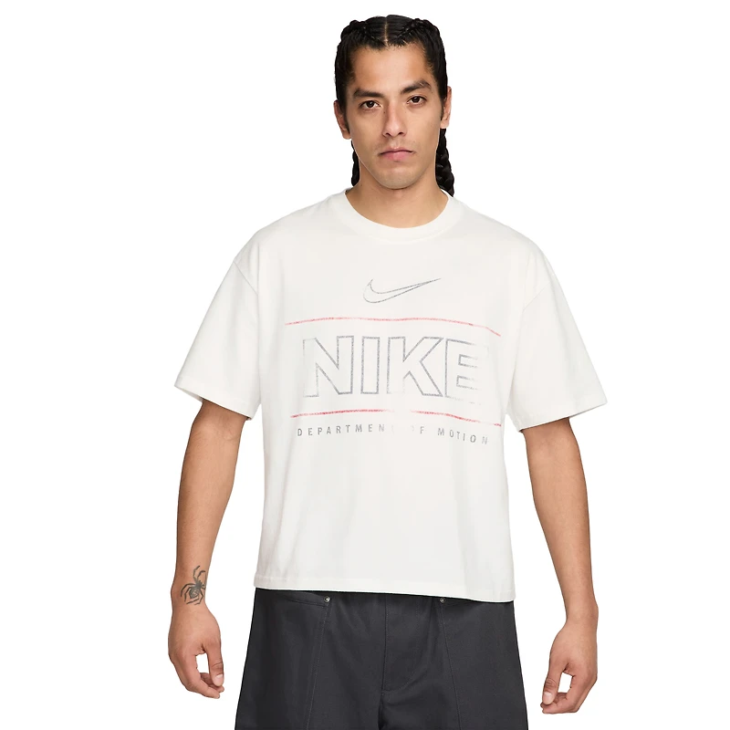 Nike T-shirt à col ras du cou trois-quarts manches courtes BC - Pour hommes