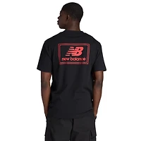 New Balance T-shirt tissé avec étiquette - Pour hommes