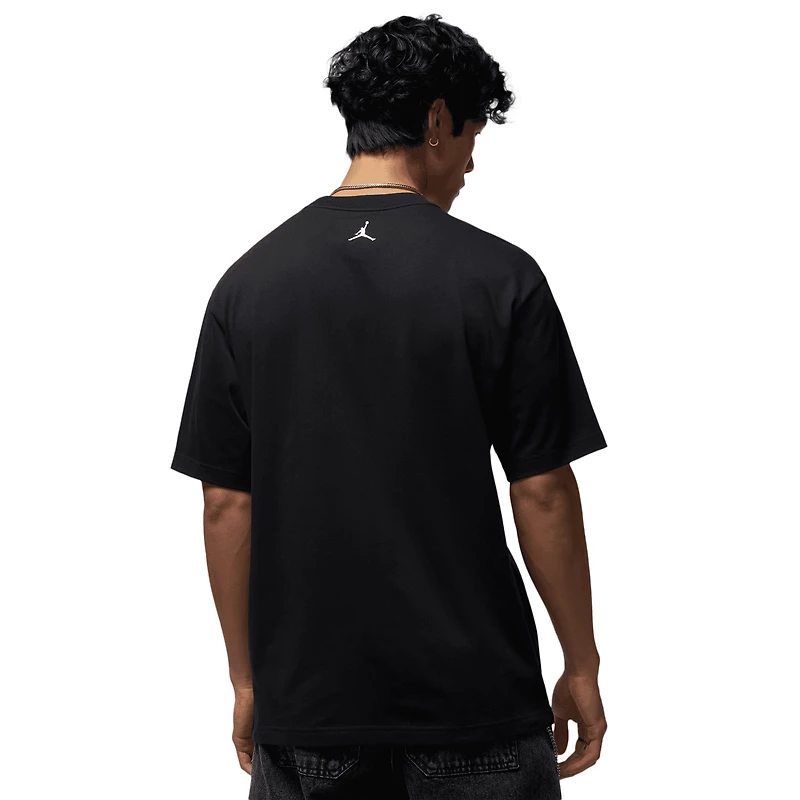 Jordan NC Wings Photo Short Sleeve Crew  - Men's